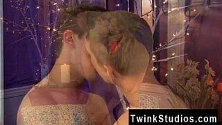 Gay sex Levon is listening to music and dancing and he wants Patrick porn video